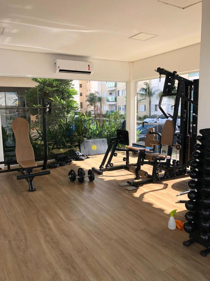 Apartamento Proximo Ao Parque E Aeroporto - Com Academia E Piscina Apartment Uberlandia Exterior photo
